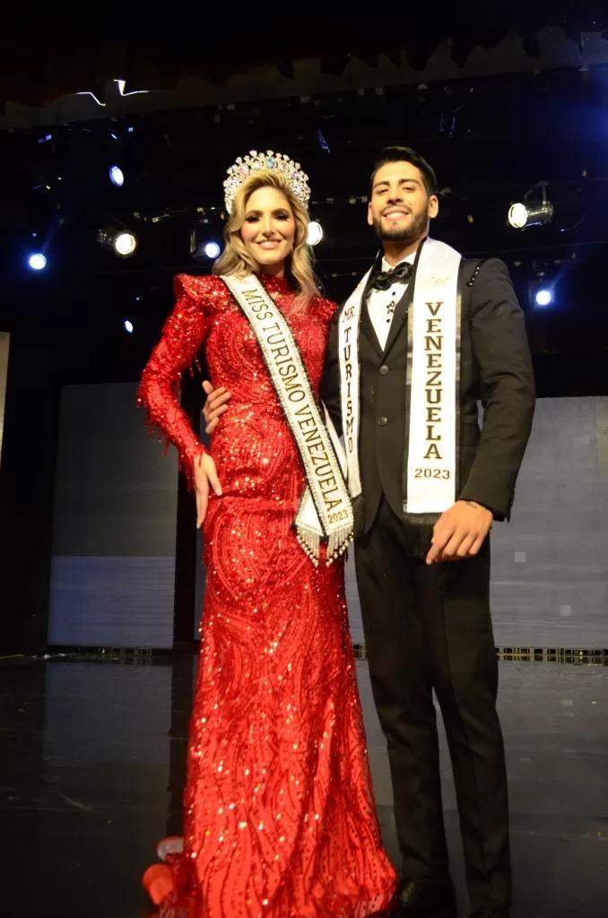 Estephany Abasali y Joseph Pérez conquistaron el título de Miss y Mister Turismo Venezuela 2023