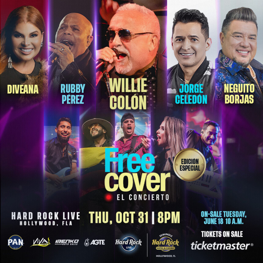 El sur de la Florida bailará con Free Cover El Concierto  