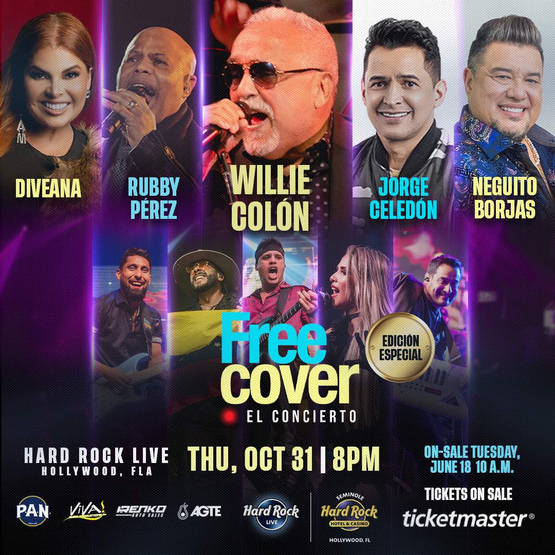 El sur de la Florida bailará con Free Cover El Concierto  