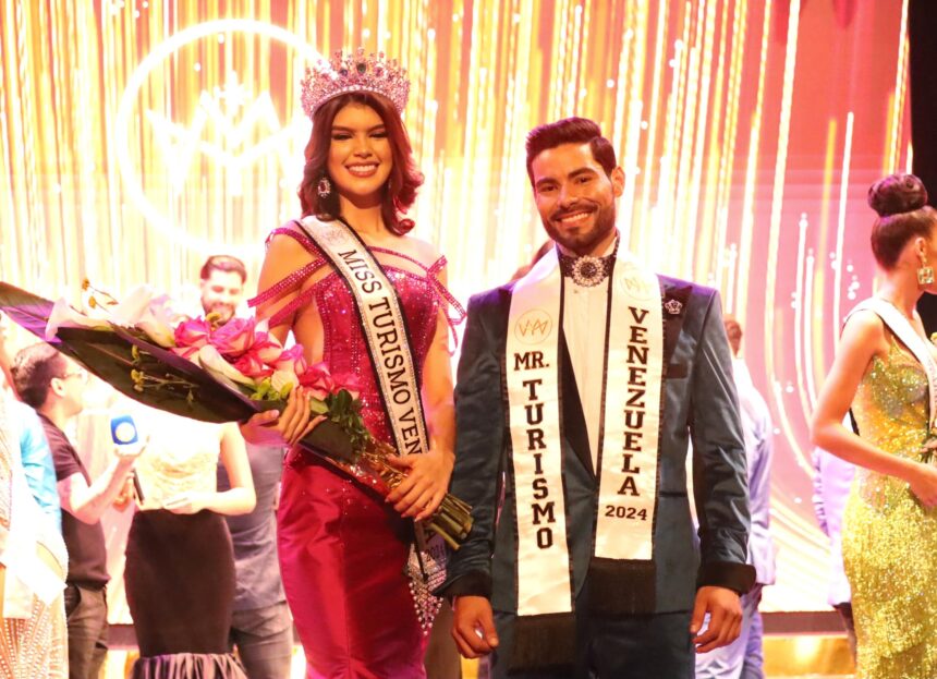 Milena Soto y José Ángel Flores son los ganadores del Miss y Míster Turismo Venezuela 2024