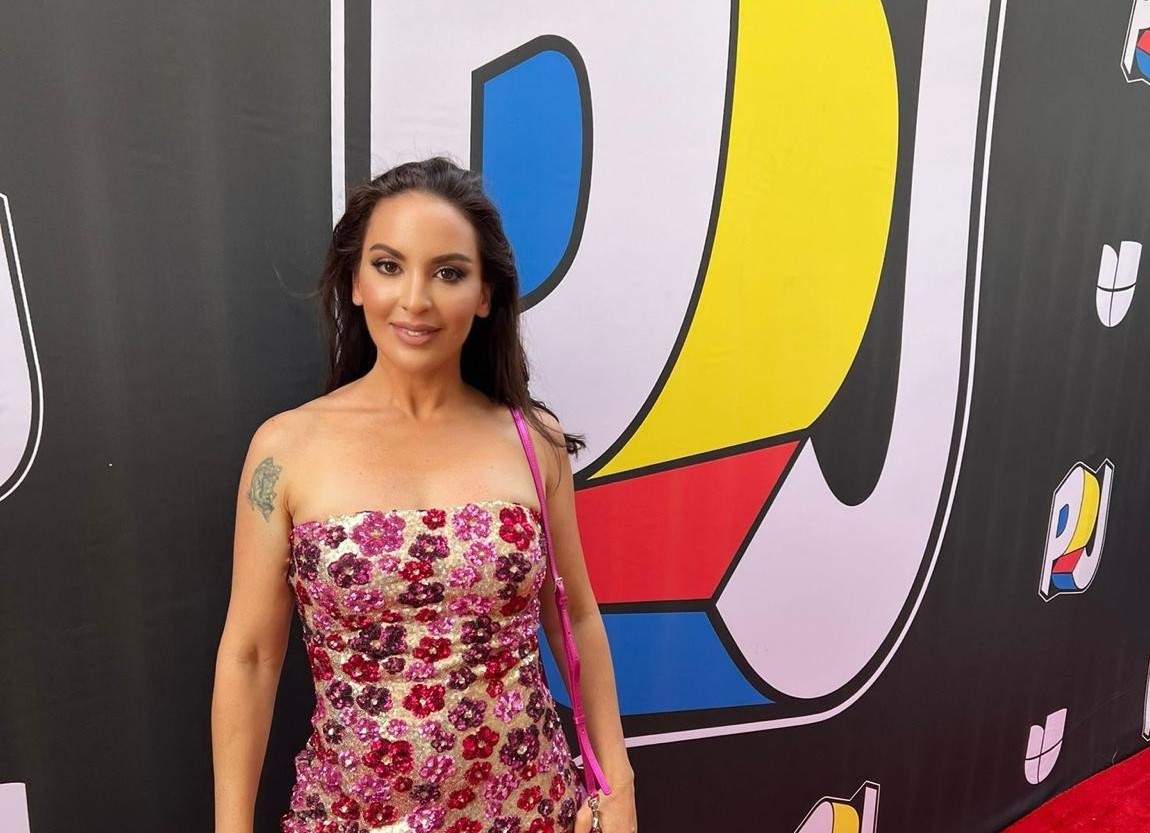 Kitty Soucre fue una de las invitadas especiales a la Alfombra Roja de Premios Juventud 2024