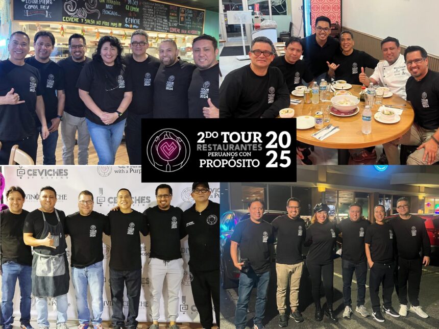 Éxito del tour de restaurantes Peruanos con propósito 2025: Un movimiento gastronómico con impacto social