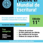 Después de diez ediciones con más de 50.000 participantes de 50 países diferentes, vuelve el juego que te incentiva a desarrollar tu propia escritura. 