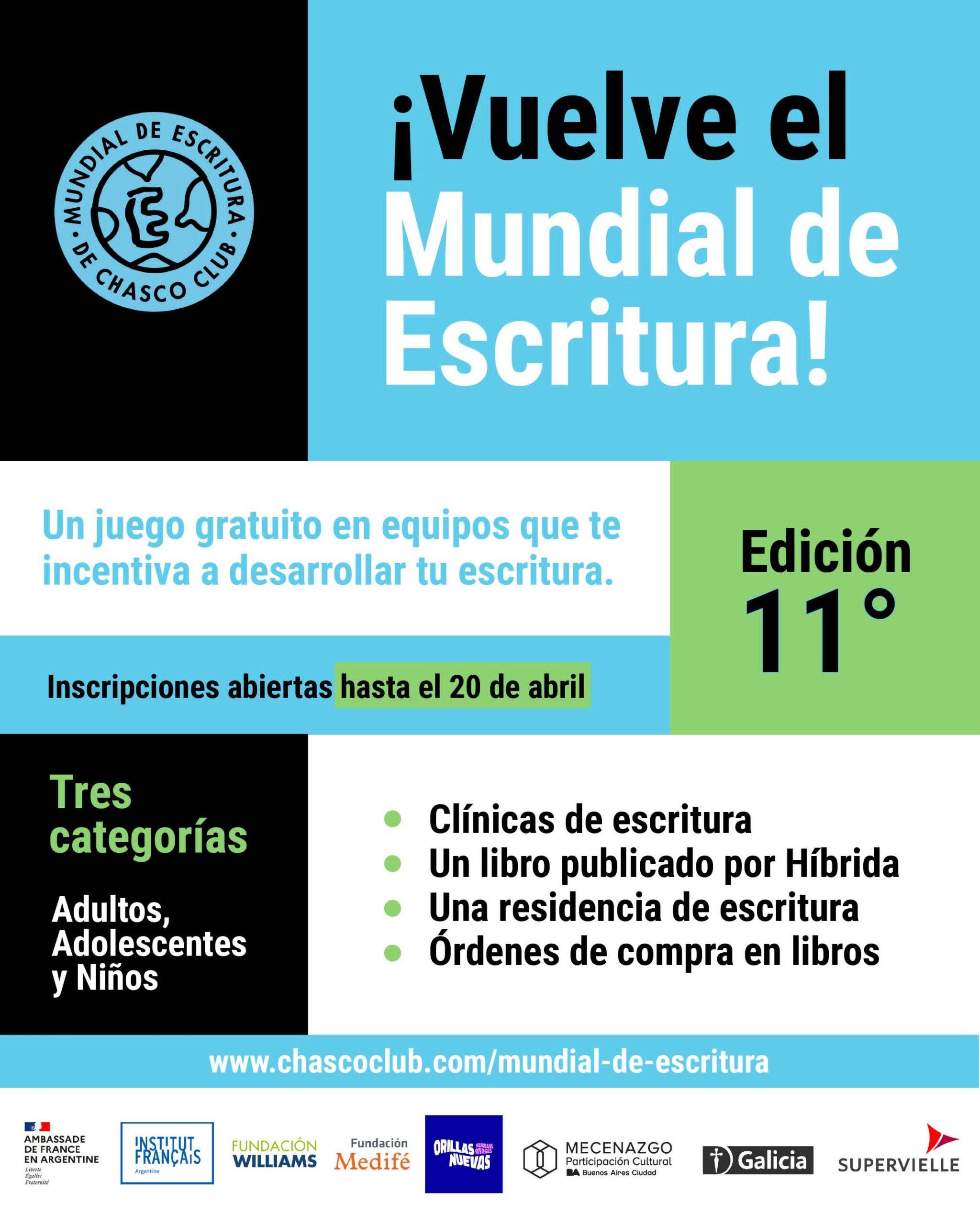 Después de diez ediciones con más de 50.000 participantes de 50 países diferentes, vuelve el juego que te incentiva a desarrollar tu propia escritura. 