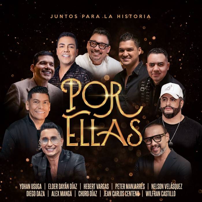 Un vallenato que marcará la historia: «Por ellas» de Yohan Usuga reúne a 9 de los exponentes más grandes del género