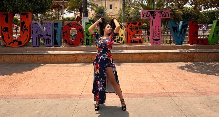 La influencer Jeudy Arango llega a México a recorrer los Pueblos Mágicos de Jalisco para promover el turismo