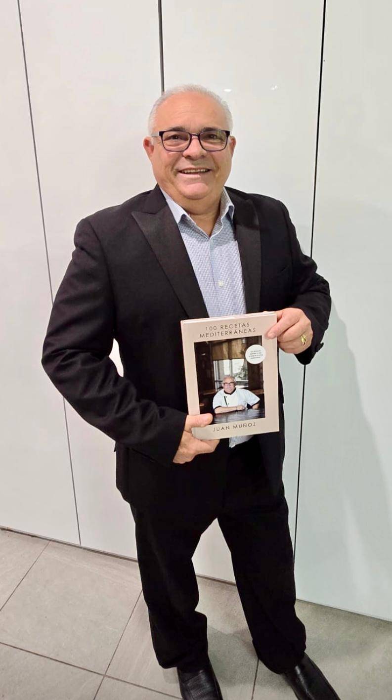 Saborea la salud con «100 Recetas Mediterráneas» del chef Juan Muñoz