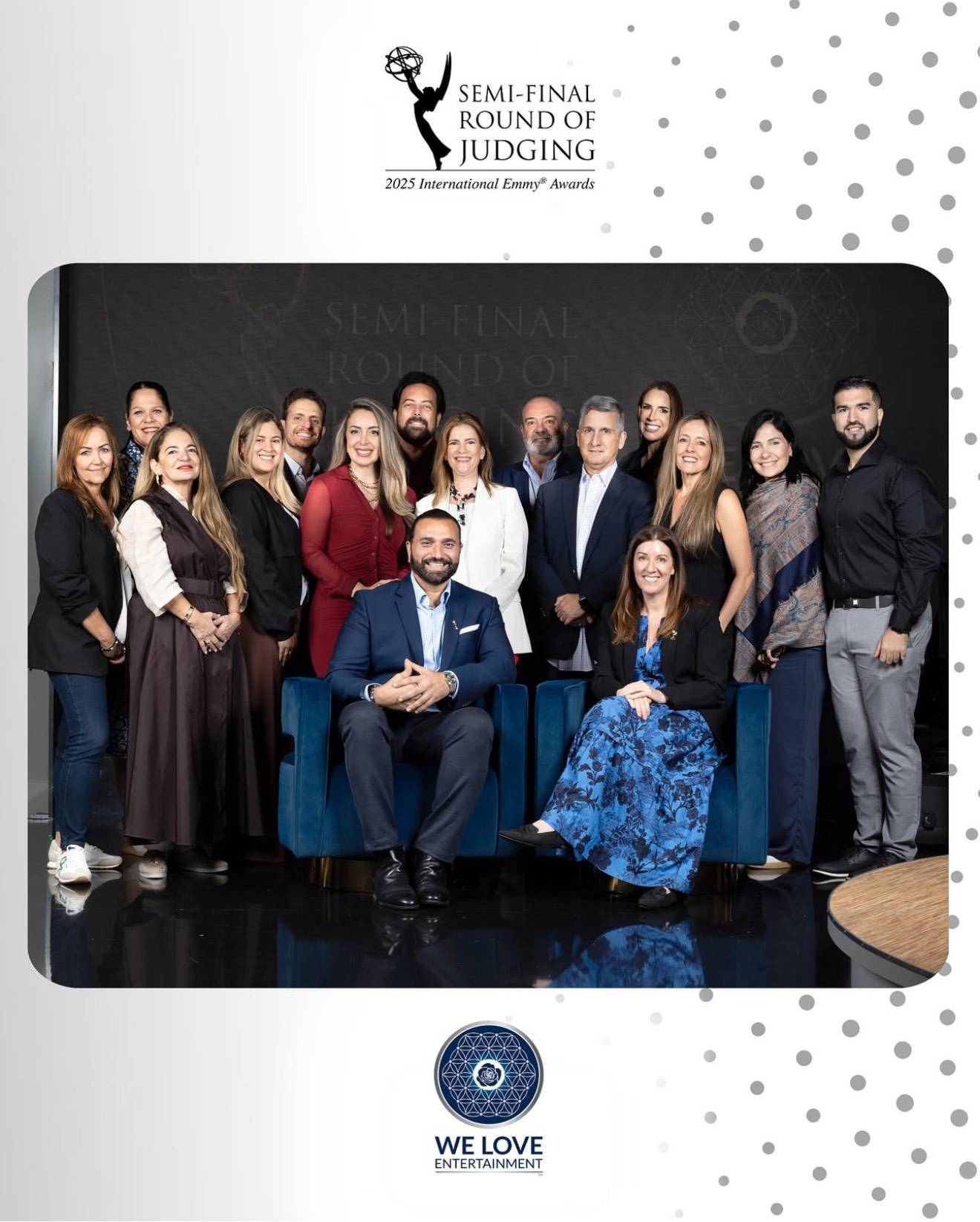 We Love Entertainment organiza y celebra por primera vez la evaluación semifinal de una categoría de los Premios Emmy® Internacionales