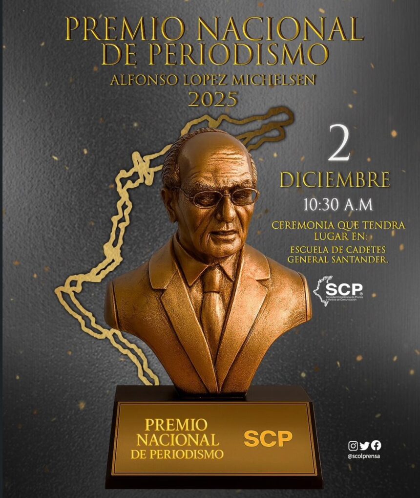 Premio Nacional de la Comunicación y el Periodismo Alfonso López Michelsen 2025 fortalece la proyección global del periodismo colombiano