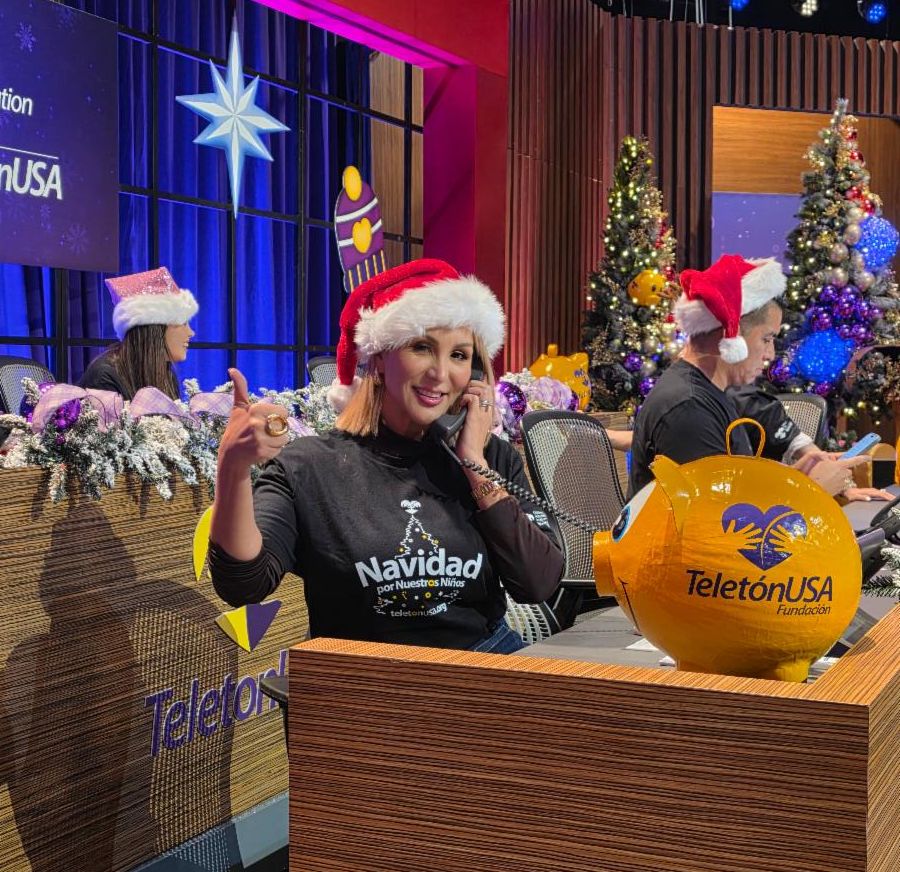 Perla Tamez Casasnovas, empresaro y filántropa se convierte em madrian de honor del Teletón USA 2025
