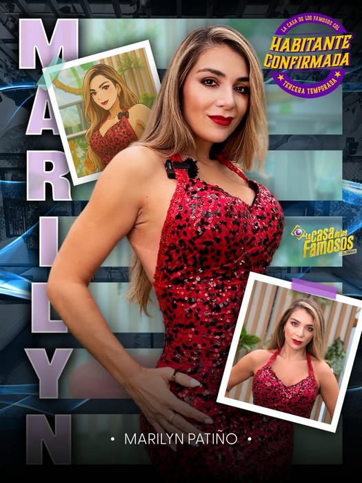 Marilyn Patiño se une a la tercera temporada de «La Casa de Los Famosos Colombia»