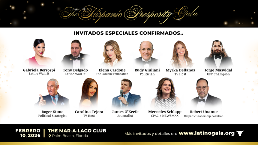 Latino Wall Street hace Historia con la Hispanic Prosperity Gala 2026 en el Club Mar-a-Lago