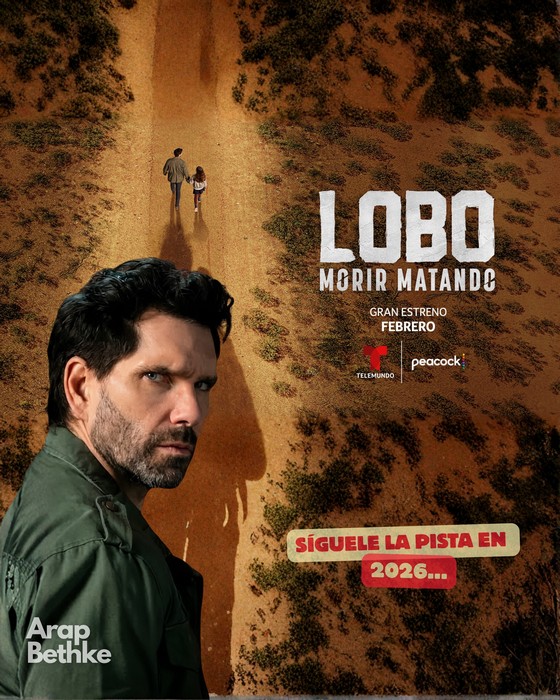 Arap Bethke pisa fuerte en 2026 con el estreno de ‘LOBO, Morir Matando’, la nueva súper serie original de Telemundo