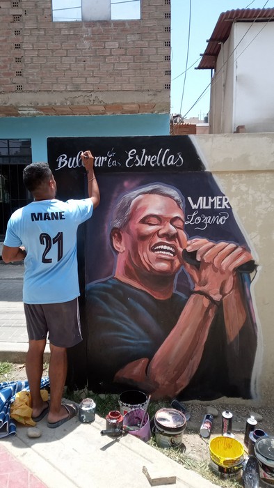 Un Mural de Cariño: Wilmer Lozano homenajeado en Perú