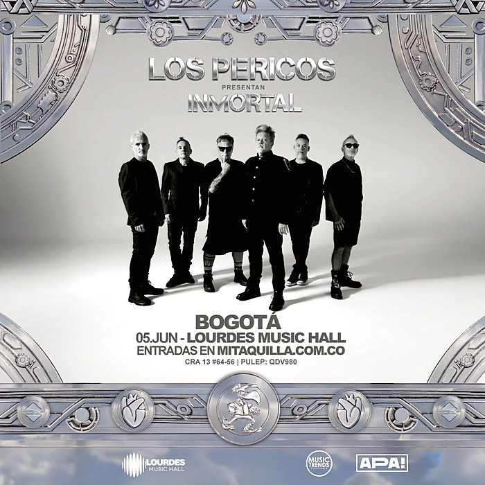 Los Pericos regresa a Bogotá para presentar su nuevo disco «Inmortal»
