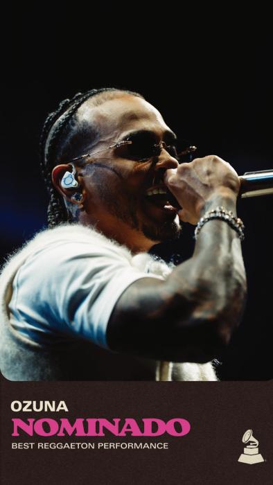 Ozuna brilla con nueva nominación al Latin Grammy 2026 por «Una aventura»